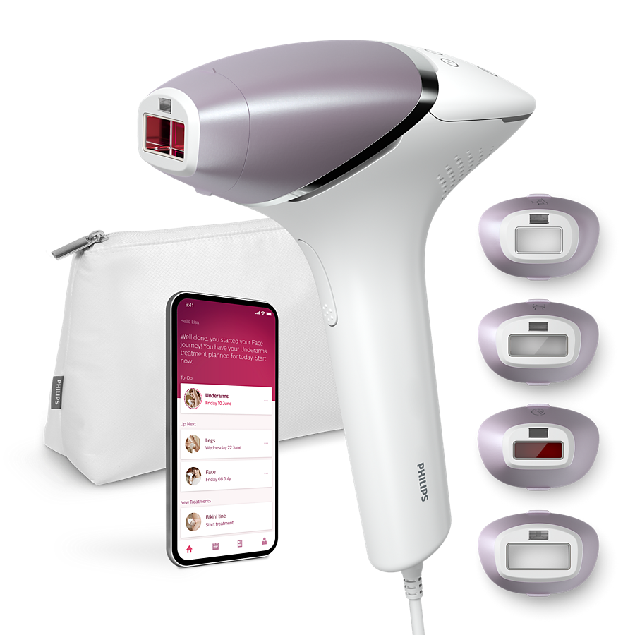 Philips Lumea IPL 8000 Series BRI947/00 me katër shtojca inteligjente