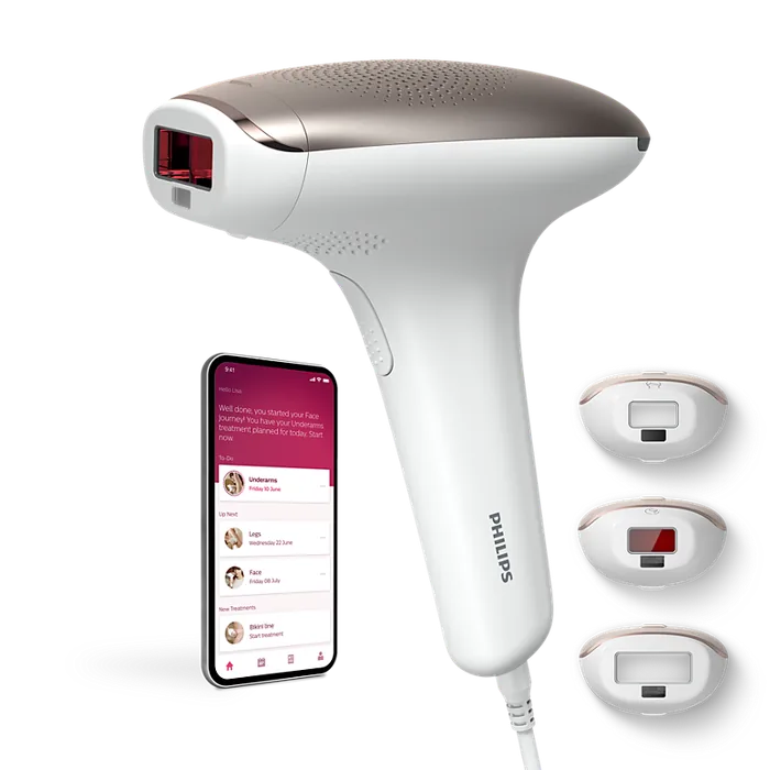 Philips Lumea IPL 7000 Series me shtojca dhe aplikacion