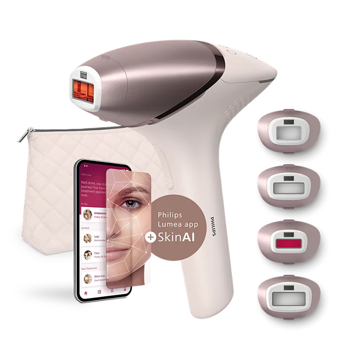 Philips Lumea IPL 9900 Series me shtojca dhe aplikacion