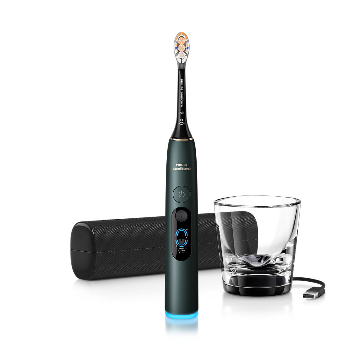 Philips Sonicare DiamondClean 9000 HX9213/84 во Midnight Green