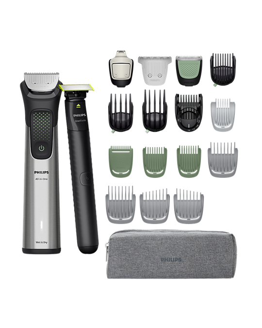 Philips Çoxfunksiyalı Trimmer 9000 Seriyası, OneBlade və üslub alətləri